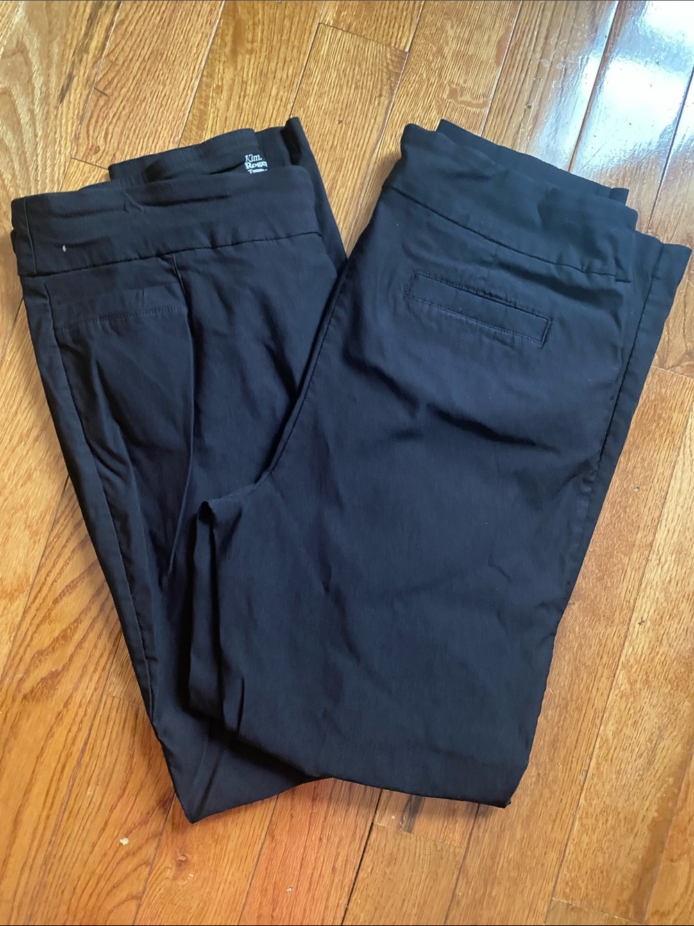 Kim Rogers Black Women's Stretch Dress Pants